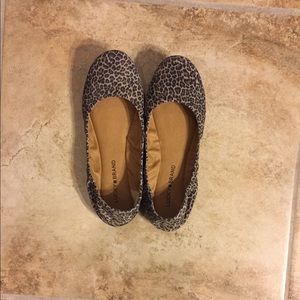 Lucky Brand Leopard Print Flats